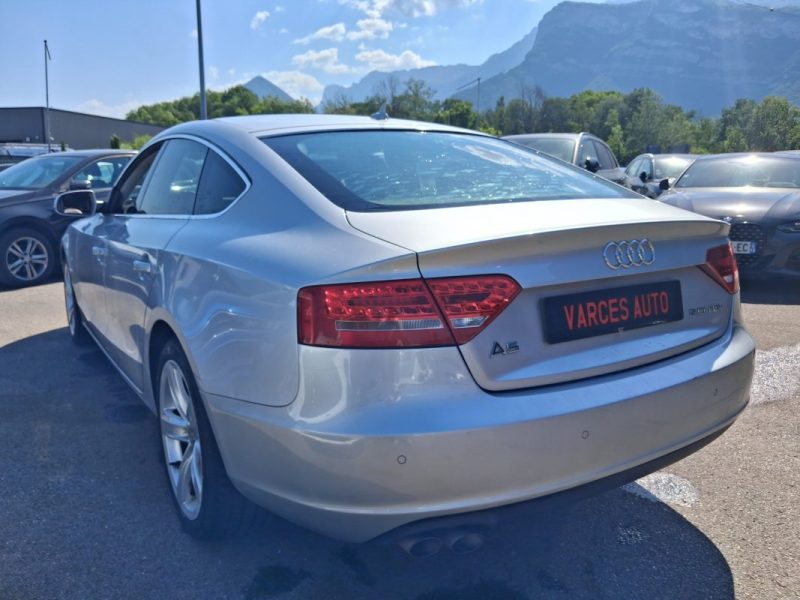 AUDI A5 SPORTBACK  2.0 TDI 143 CV AMBITION LUXE MULTITRONIC TOIT OUVRANT DISTRIBUTION OK  2010