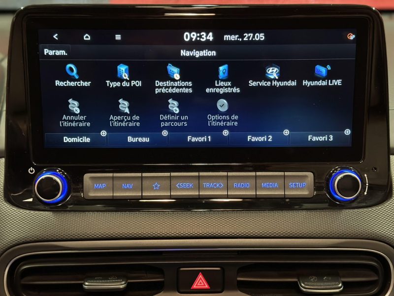 HYUNDAI KONA 1.6 CRDI 136CH HYBRID 48V EXECUTIVE DCT-7 - CT Vierge - Garantie 12 mois -