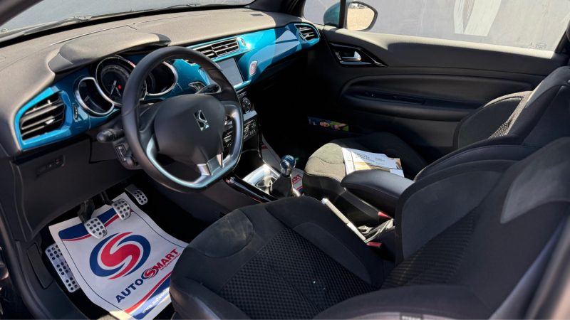 CITROEN DS3 1.2 E THP 110 CV  EMERAUDE ADDICT 2015