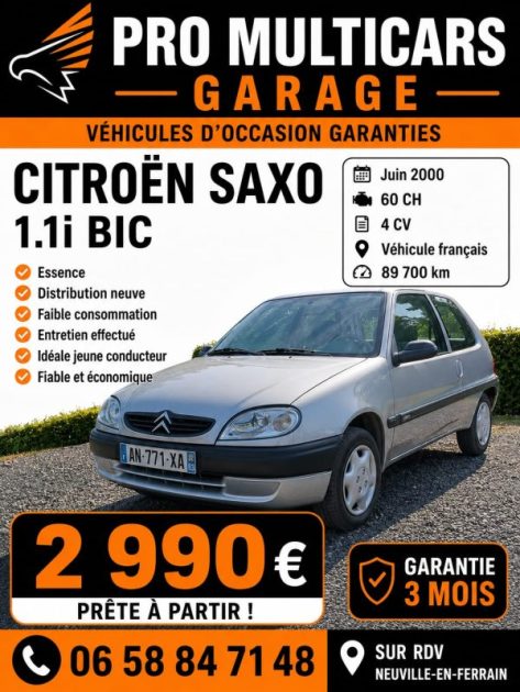CITROEN SAXO 1.1 I 2000