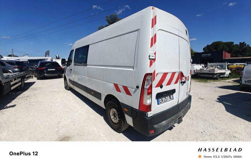 RENAULT MASTER F3500 L3H2 2.3 DCI 145CH ENERGY CABINE APPROFONDIE GRAND CONFORT EURO6 2017
