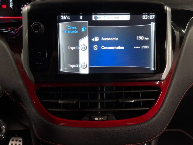 PEUGEOT 208 GTI 1.6 TURBO 200 Cv TOIT PANORAMIQUE / ORIGINE FRANCE ECRAN GPS - GARANTIE 1 AN