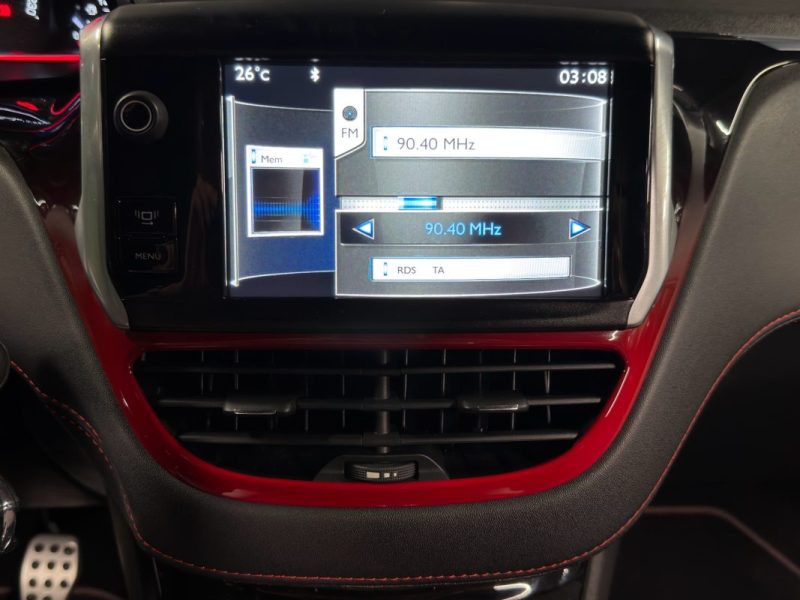 PEUGEOT 208 GTI 1.6 TURBO 200 Cv TOIT PANORAMIQUE / ORIGINE FRANCE ECRAN GPS - GARANTIE 1 AN