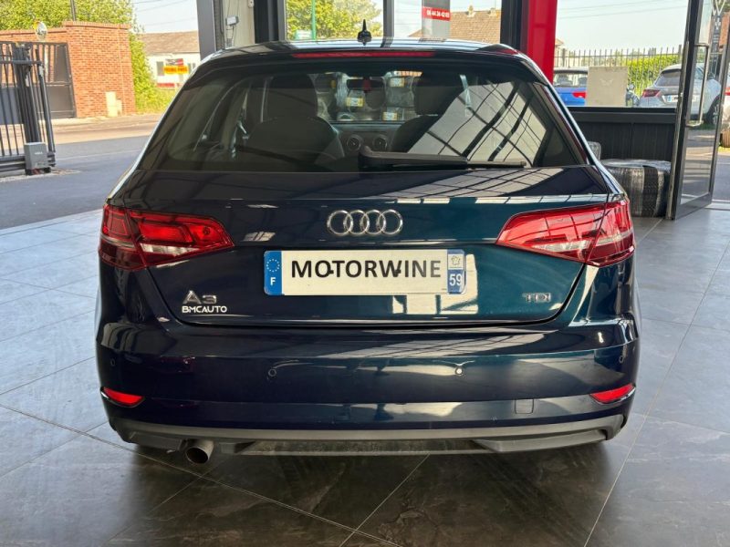 🔹 AUDI A3 SPORTBACK 1.6 TDI 116 CH DESIGN S TRONIC 7 - 🛞 Jantes Rotor 18 pouces - Garantie 