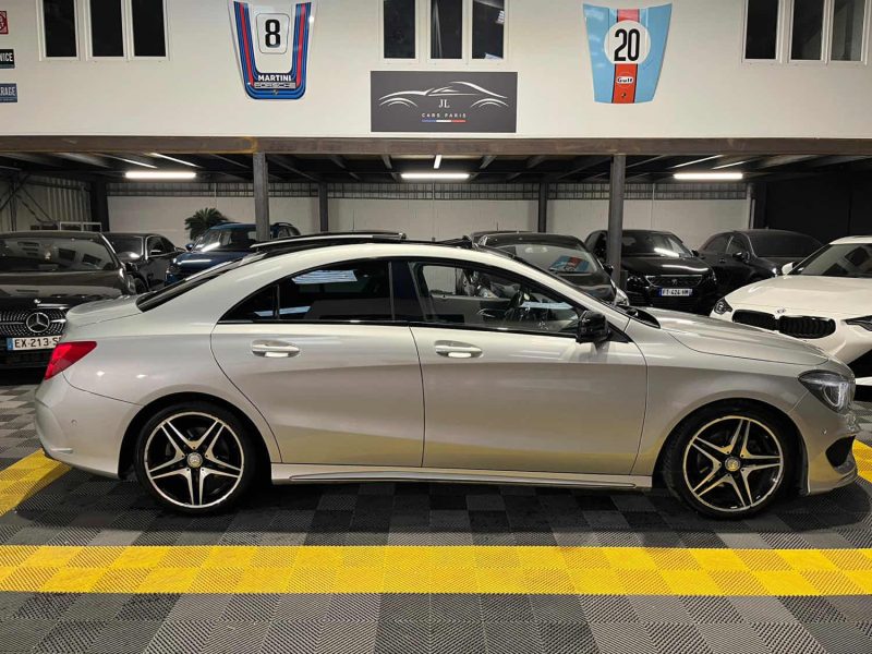 MAGNIFIQUE MERCEDES CLA 200 d FASCINATION AMG LINE 136CH (TOIT OUVRANT, CAMÉRA DE RECUL, BLUETOOTH)