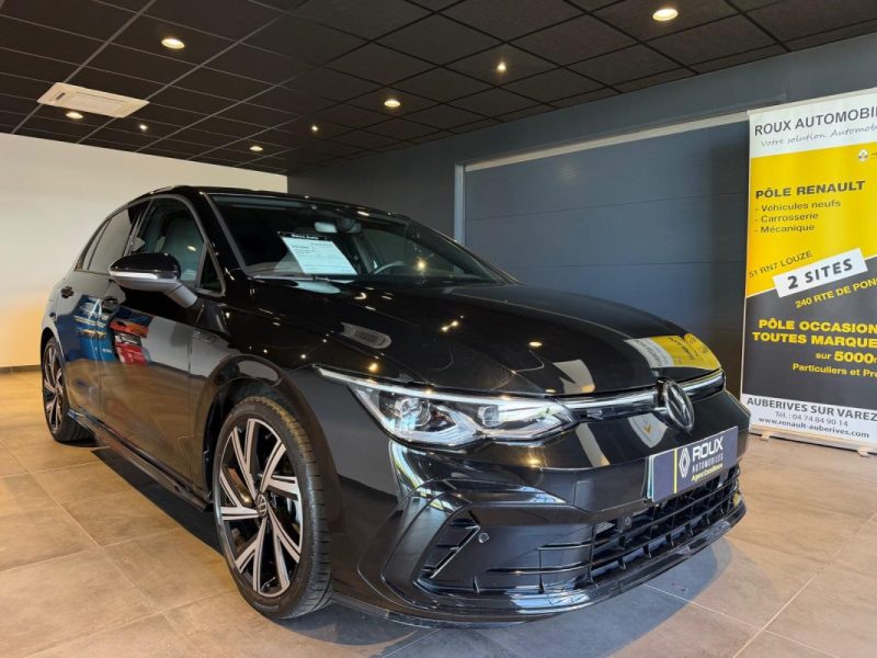 VOLKSWAGEN GOLF VIII R-LINE 130 DGS7 ETSI OPF / GTIE CONSTRUCTEUR 07/2029