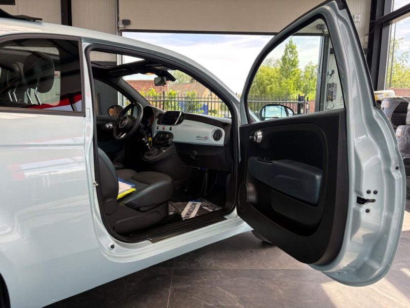 🚗 FIAT 500 CABRIOLET HYBRIDE 69CH, Seulement 20.000km ❄️ Clim 🛡️ Garantie ♻️ Reprise