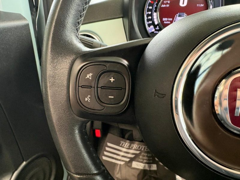 🚗 FIAT 500 CABRIOLET HYBRIDE 69CH, Seulement 20.000km ❄️ Clim 🛡️ Garantie ♻️ Reprise