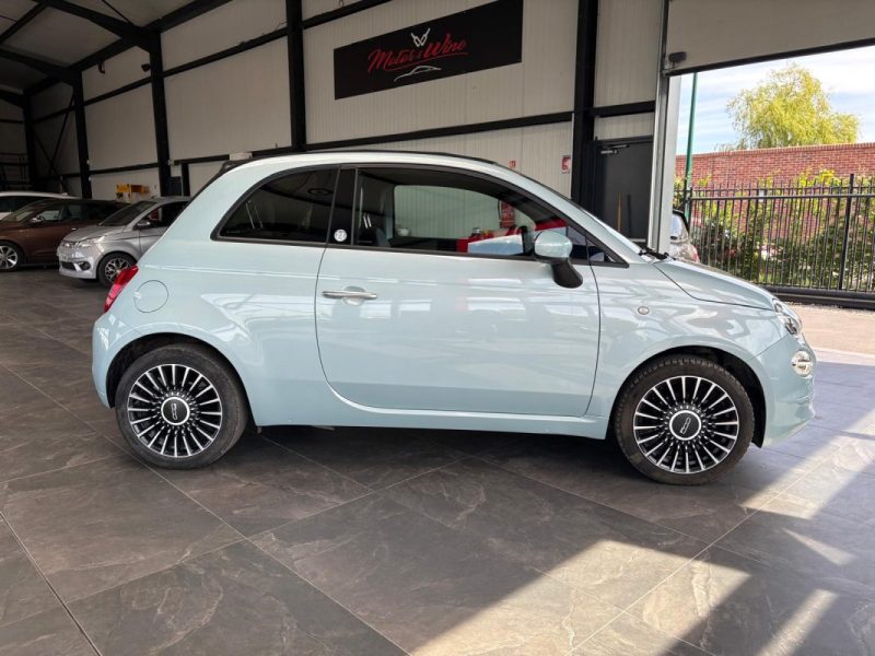 🚗 FIAT 500 CABRIOLET HYBRIDE 69CH, Seulement 20.000km ❄️ Clim 🛡️ Garantie ♻️ Reprise