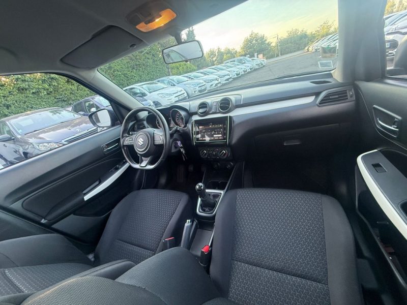 SUZUKI SWIFT 1.2 Dualjet 16V 90cv GPS / 99 000KM / 5 PORTES / 2017