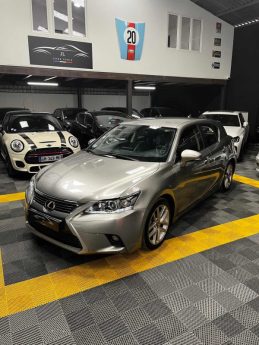 MAGNIFIQUE LEXUS CT 200H EXECUTIVE 1.8 136CH (CAMÉRA DE RECUL, BLUETOOTH, ÉCRAN MULTIMÉDIA)