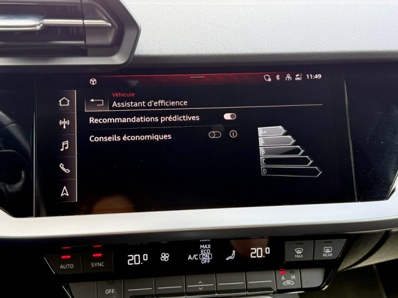 AUDI A3 30 TDI 116CH 2020