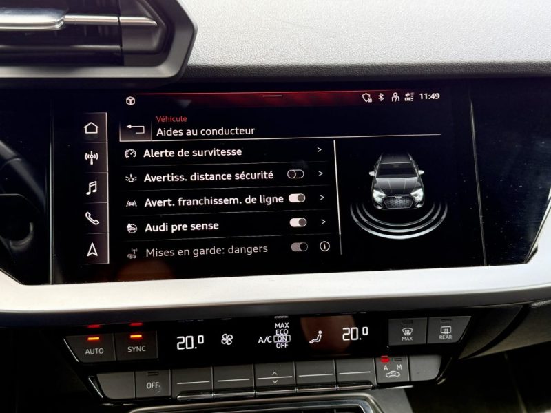 AUDI A3 30 TDI 116CH 2020