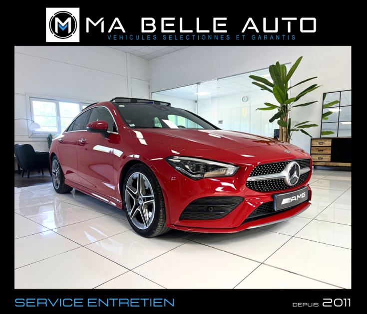Mercedes CLA II 200 d 150 AMG LINE 8G-DCT / carnet complet / full options /  353 euros mensuel