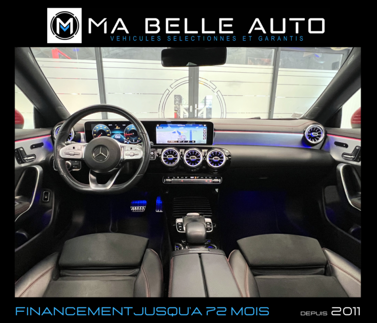 Mercedes CLA II 200 d 150 AMG LINE 8G-DCT / carnet complet / full options /  353 euros mensuel