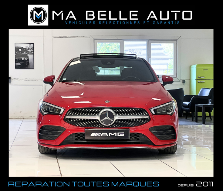 Mercedes CLA II 200 d 150 AMG LINE 8G-DCT / carnet complet / full options /  353 euros mensuel
