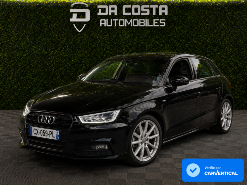 AUDI A1 PHASE 2 SPORTBACK S-LINE 1.4 TFSI 125 Cv BOITE AUTOMATIQUE / 5 PORTES - GARANTIE 1 AN