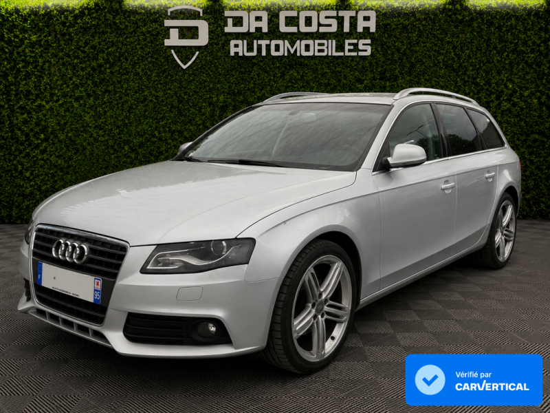 AUDI A4 IV AVANT / BREAK AMBITION LUXE 2.0 TDI 143 Cv BOITE AUTOMATIQUE GPS / SIEGES CUIR ELECTRIQUE