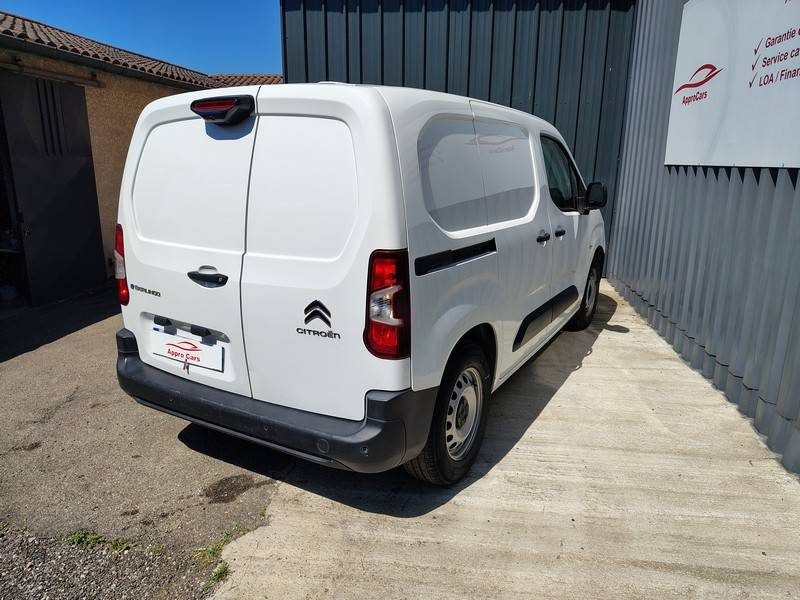 CITROËN BERLINGO III VAN FOURGON TAILLE M – MOTEUR ÉLECTRIQUE 136 CH (100 kW) – BATTERIE 50 kWh – DR