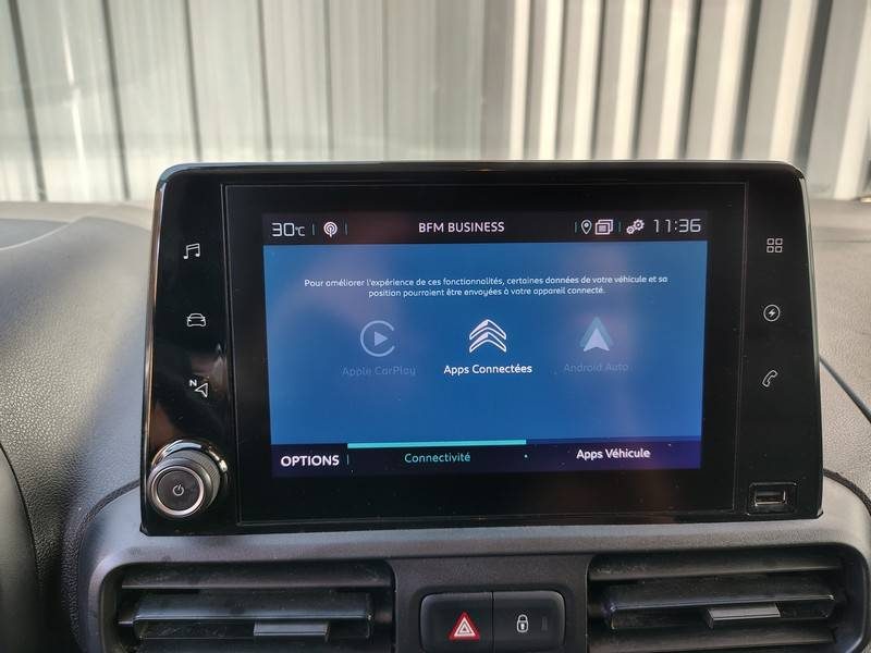 CITROËN BERLINGO III VAN FOURGON TAILLE M – MOTEUR ÉLECTRIQUE 136 CH (100 kW) – BATTERIE 50 kWh – DR
