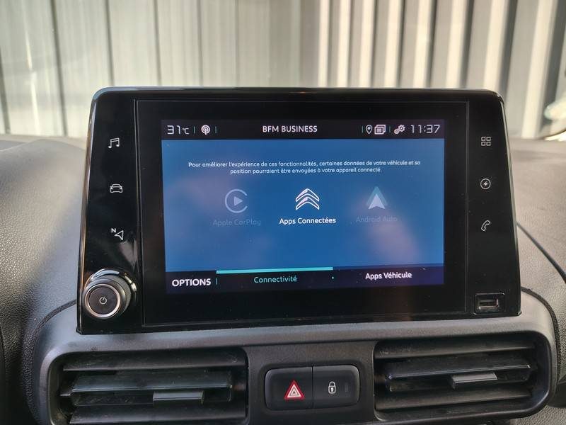 CITROËN BERLINGO III VAN FOURGON TAILLE M – MOTEUR ÉLECTRIQUE 136 CH (100 kW) – BATTERIE 50 kWh – DR