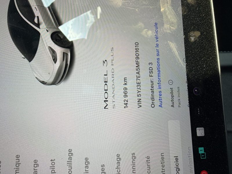 TESLA MODEL 3 STANDARD RWD PLUS MY21 2021