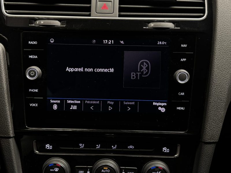 VOLKSWAGEN GOLF VII (2) 1.5 TSI EVO 130ch IQ.DRIVE DSG7 5P