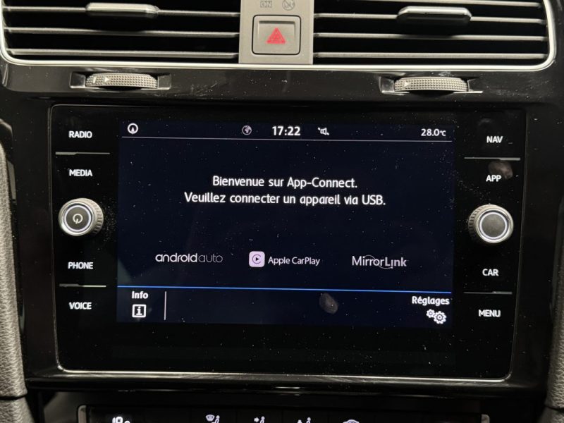 VOLKSWAGEN GOLF VII (2) 1.5 TSI EVO 130ch IQ.DRIVE DSG7 5P