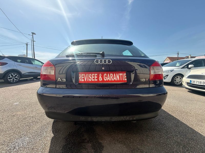 AUDI A3 1ER MAIN BOITE AUTOMATIQUE 1.8I - 20V TURBO 179CV 2001