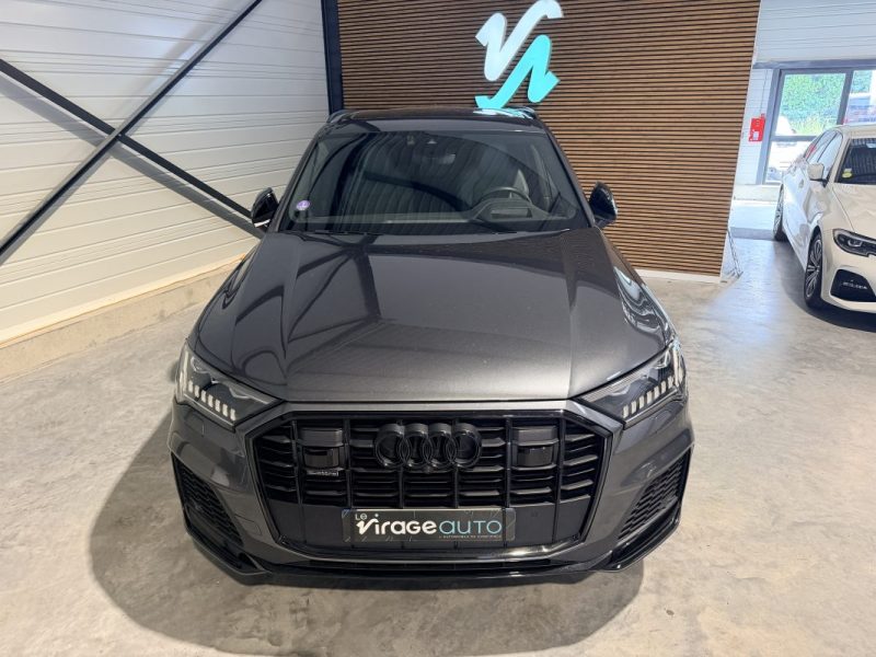 AUDI Q7 - 60 TFSI E - 462 cv - Hybride - S TRONIC - 2021 - Caméra 360 - CarPlay - Attelage