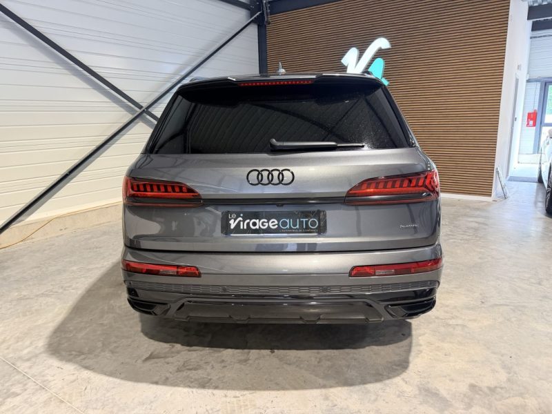 AUDI Q7 - 60 TFSI E - 462 cv - Hybride - S TRONIC - 2021 - Caméra 360 - CarPlay - Attelage