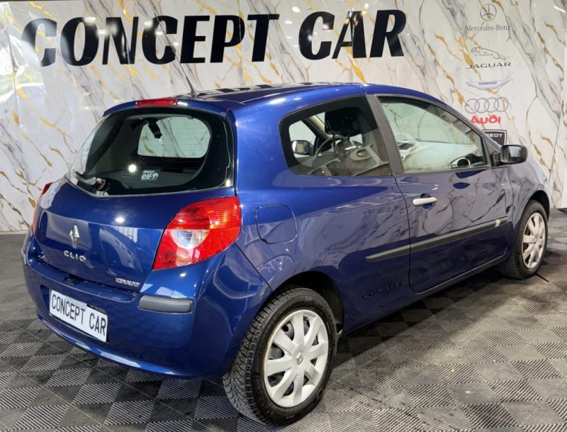 RENAULT CLIO 1.2 EDITION DYNAMIQUE 2007 - 44 100Kms - Premier Main - Suivit RENAULT
