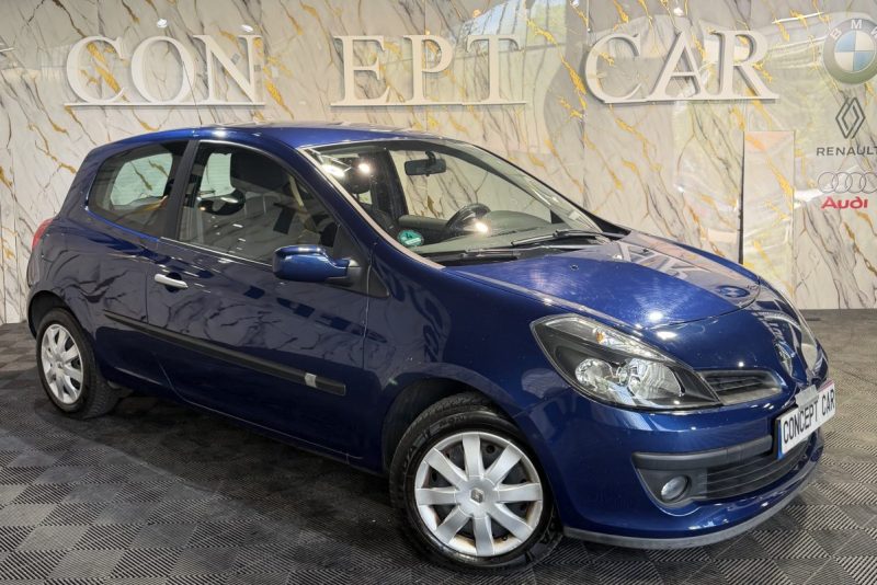 RENAULT CLIO 1.2 EDITION DYNAMIQUE 2007 - 44 100Kms - Premier Main - Suivit RENAULT