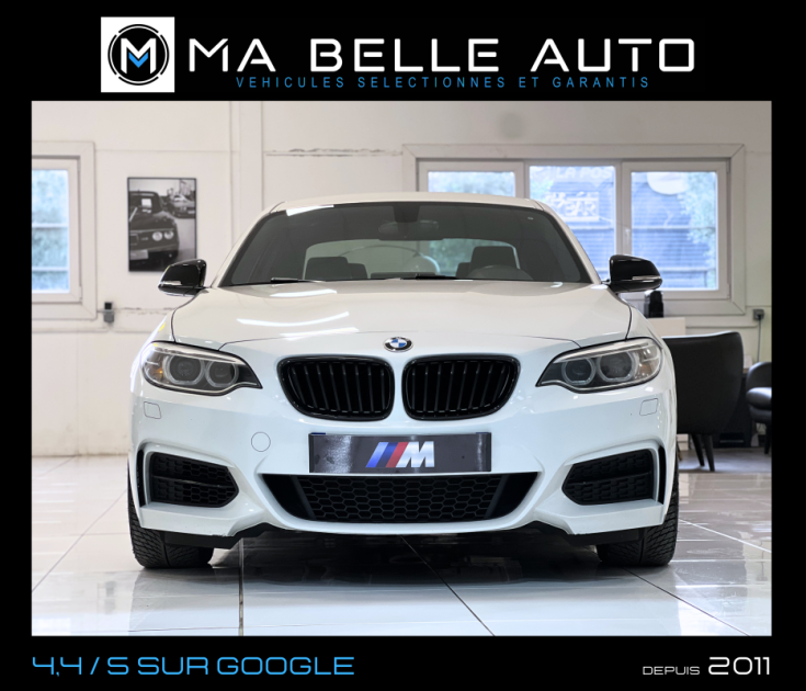 BMW Série 2 coupé F22 m240i 340 BVA8 / carnet complet / 518 euros mensuel