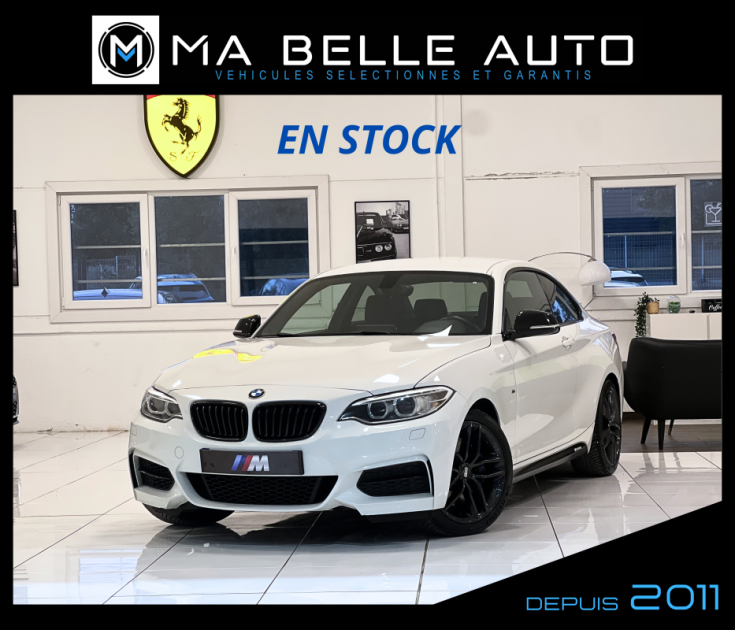 BMW Série 2 coupé F22 m240i 340 BVA8 / carnet complet / 518 euros mensuel