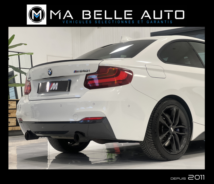BMW Série 2 coupé F22 m240i 340 BVA8 / carnet complet / 518 euros mensuel
