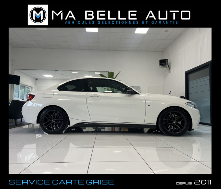 BMW Série 2 coupé F22 m240i 340 BVA8 / carnet complet / 518 euros mensuel