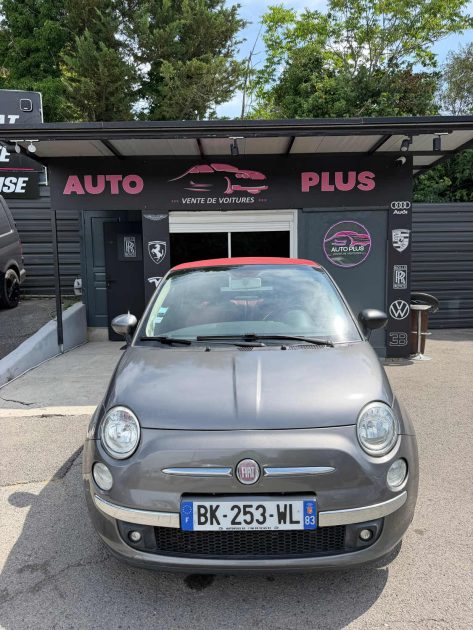 Fiat 500 Cabriolet 85ch – Révisée, Garantie 12 mois incluse