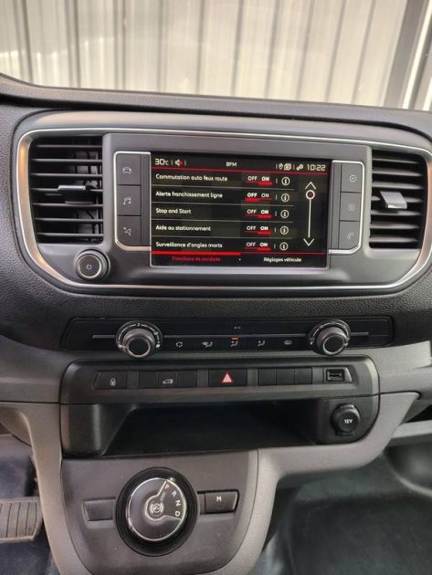CITROËN JUMPY 120CH EAT8 – AMÉNAGÉ PRO – GARANTIE 46,90/MOIS – 99500 KM – 14 575 HT 2.0 BLUEHDI 120 2021