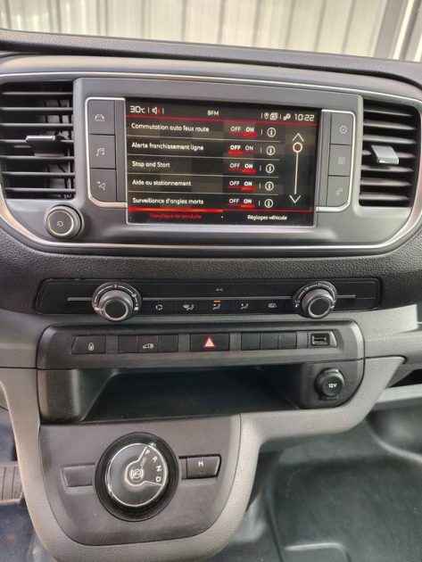 CITROËN JUMPY 120CH EAT8 – AMÉNAGÉ PRO – GARANTIE 46,90/MOIS – 99500 KM – 14 575 HT 2.0 BLUEHDI 120 2021