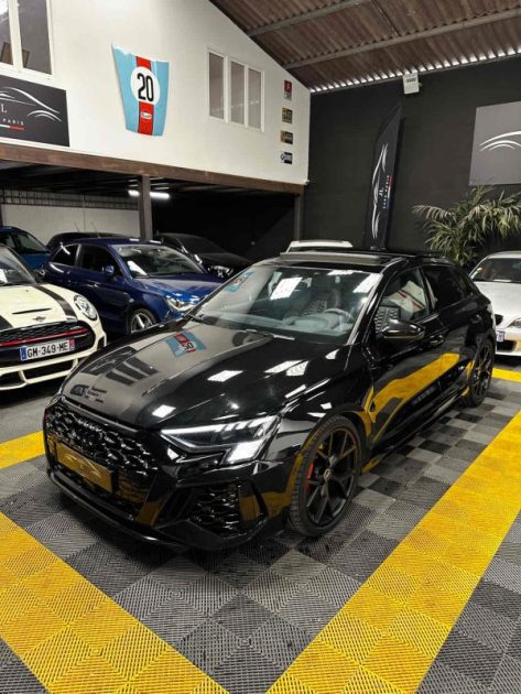 MAGNIFIQUE AUDI RS3 8Y 400 CH (FULL SUIVI AUDI, PACK RS, TOIT OUVRANT, BANG ET OLUFSEN) ⭐️⭐️⭐️⭐️⭐️