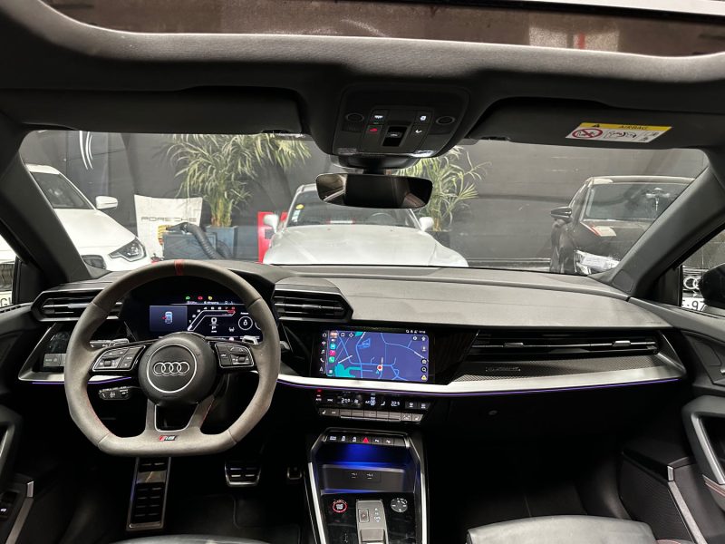 MAGNIFIQUE AUDI RS3 8Y 400 CH (FULL SUIVI AUDI, PACK RS, TOIT OUVRANT, BANG ET OLUFSEN) ⭐️⭐️⭐️⭐️⭐️