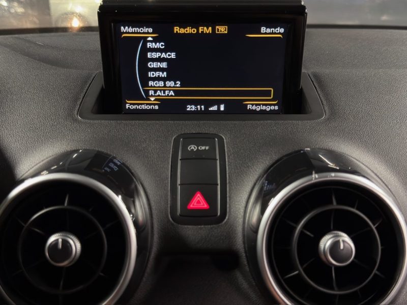 AUDI A1 PHASE 2 SPORTBACK 1.4 TFSI 125 Cv 5 PORTES / 39 500 Kms - GARANTIE 1 AN