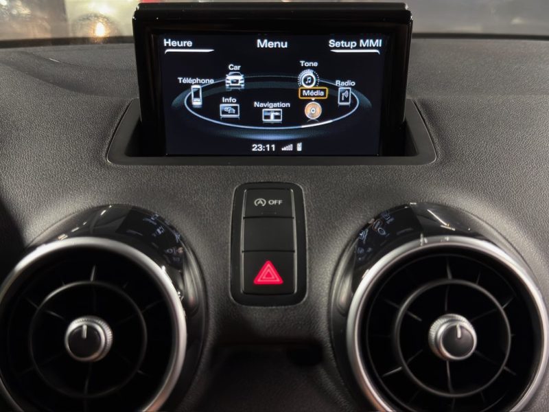 AUDI A1 PHASE 2 SPORTBACK 1.4 TFSI 125 Cv 5 PORTES / 39 500 Kms - GARANTIE 1 AN