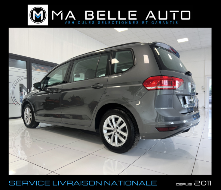Volkswagen Touran 1.6 tdi 115 Trendline 5 place / TOE GPS Attelage électrique /  179 euros mensuel