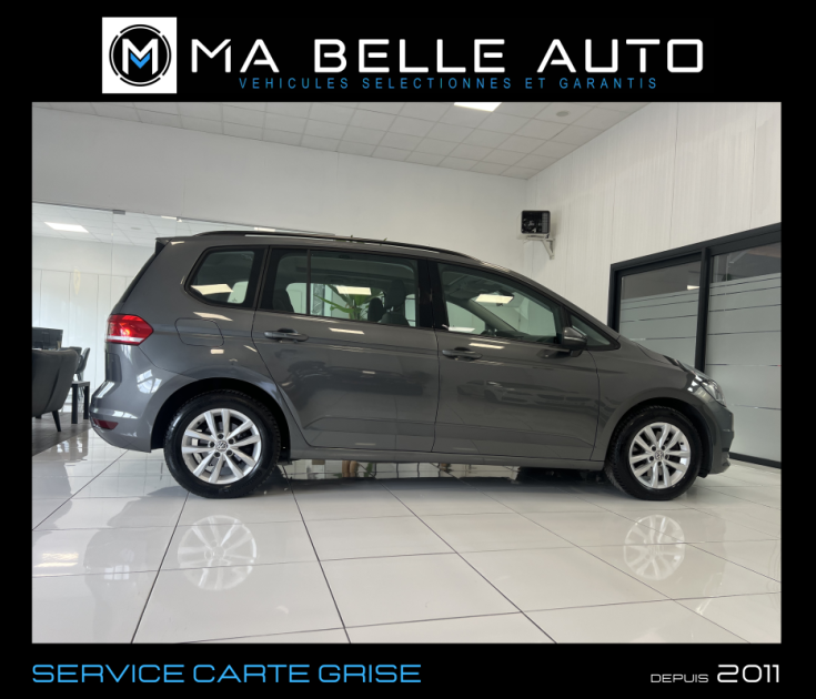 Volkswagen Touran 1.6 tdi 115 Trendline 5 place / TOE GPS Attelage électrique /  179 euros mensuel