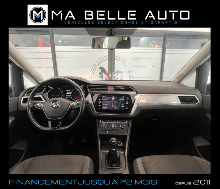 Volkswagen Touran 1.6 tdi 115 Trendline 5 place / TOE GPS Attelage électrique /  179 euros mensuel
