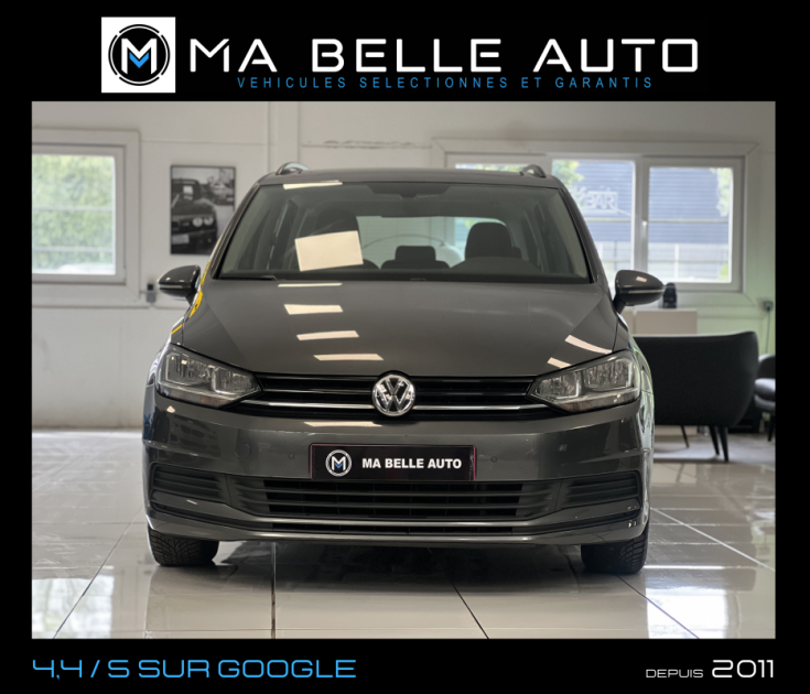 Volkswagen Touran 1.6 tdi 115 Trendline 5 place / TOE GPS Attelage électrique /  179 euros mensuel