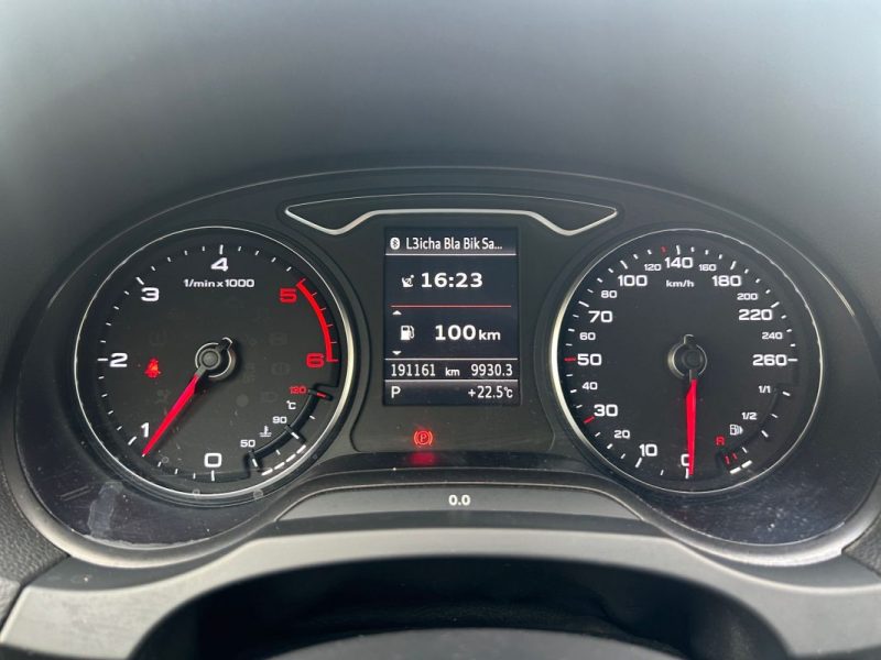 AUDI A3 SPORTBACK 2.0 TDI 150CH AMBITION LUXE S TRONIC 6 2015