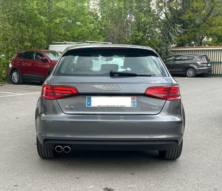 AUDI A3 SPORTBACK 2.0 TDI 150CH AMBITION LUXE S TRONIC 6 2015